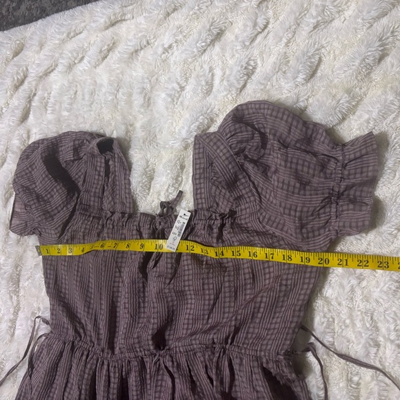 NWT MADWELL Women’s Square-Neck Tiered Midi Dress - Picture 14 of 15